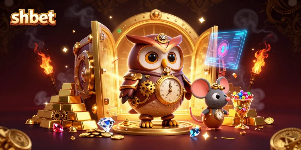 Experience thrilling gameplay at shbet with captivating casino elements and golden treasures.