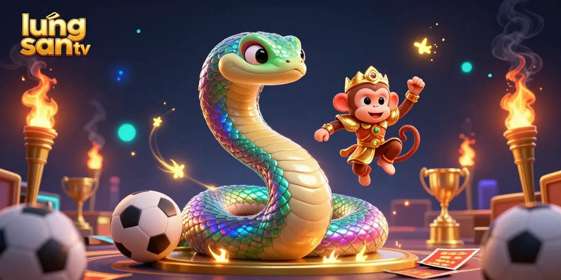 Bet on thrilling sports matches with lương sơn tv featuring vibrant characters and dynamic betting elements.