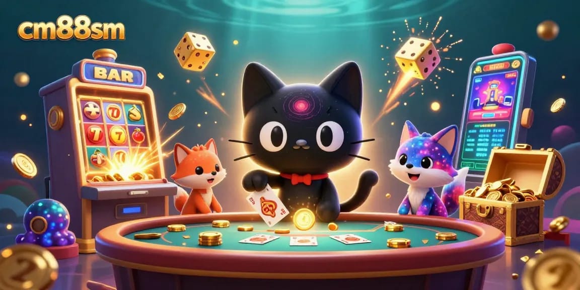 Experience cm88sm's vibrant online casino world with cosmic gambling fun and jackpot-winning excitement.