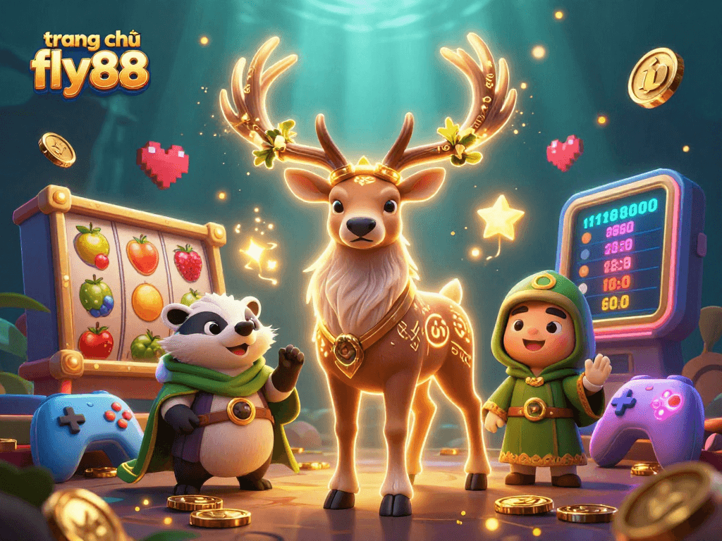 Experience the vibrant world of trang chủ fly88 with mythical characters and casino action.