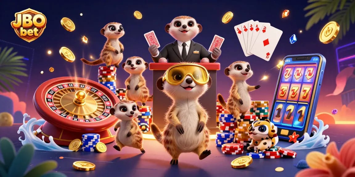Experience the thrill of JBO bet with meerkats hijacking the casino scene while winning big!