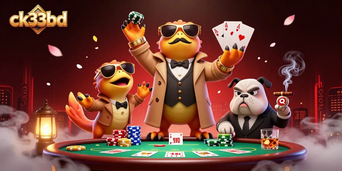 Experience excitement at ck33bd, where three raptors entertain guests at a lavish VIP casino lounge.