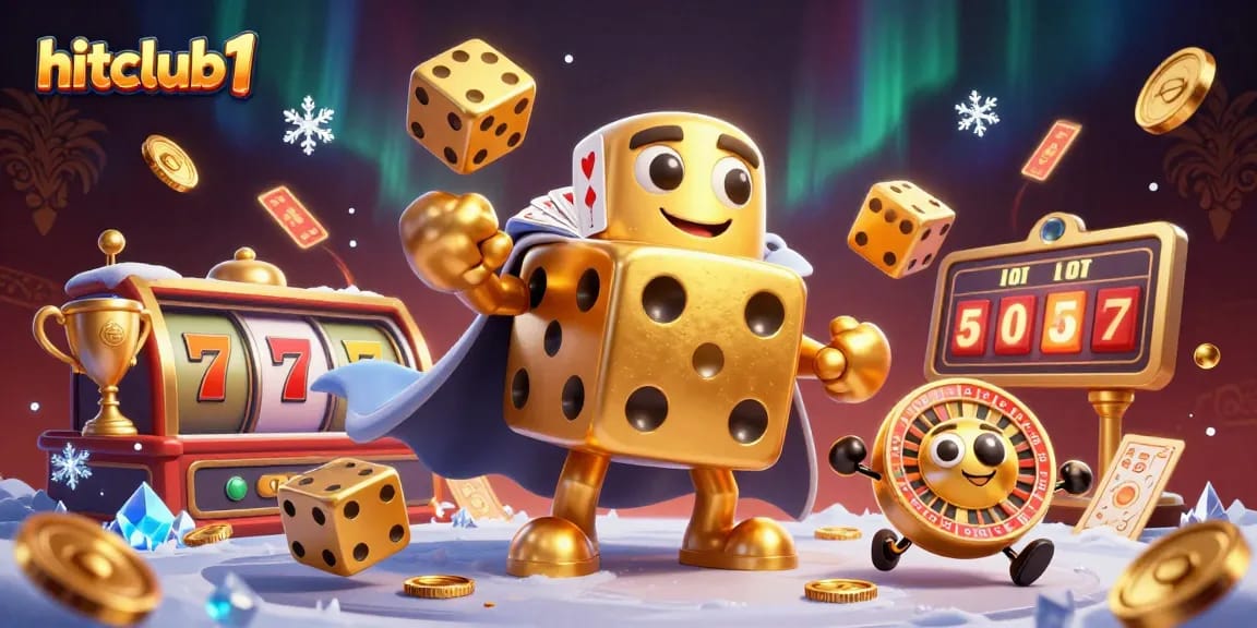 Experience thrilling gameplay at hitclub1 with immersive slots and jackpot action in a vibrant casino illustration.