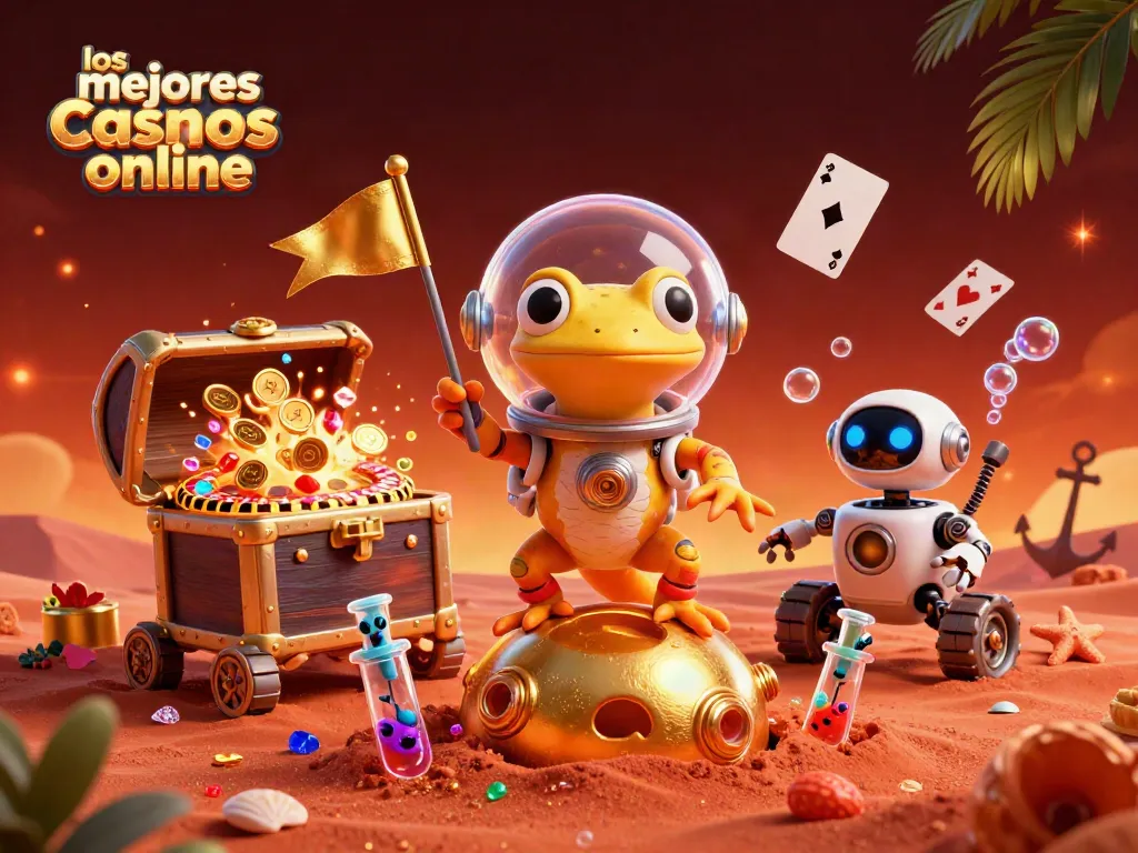 Los mejores casinos online en un emocionante descubrimiento cósmico de un gecko marciano.