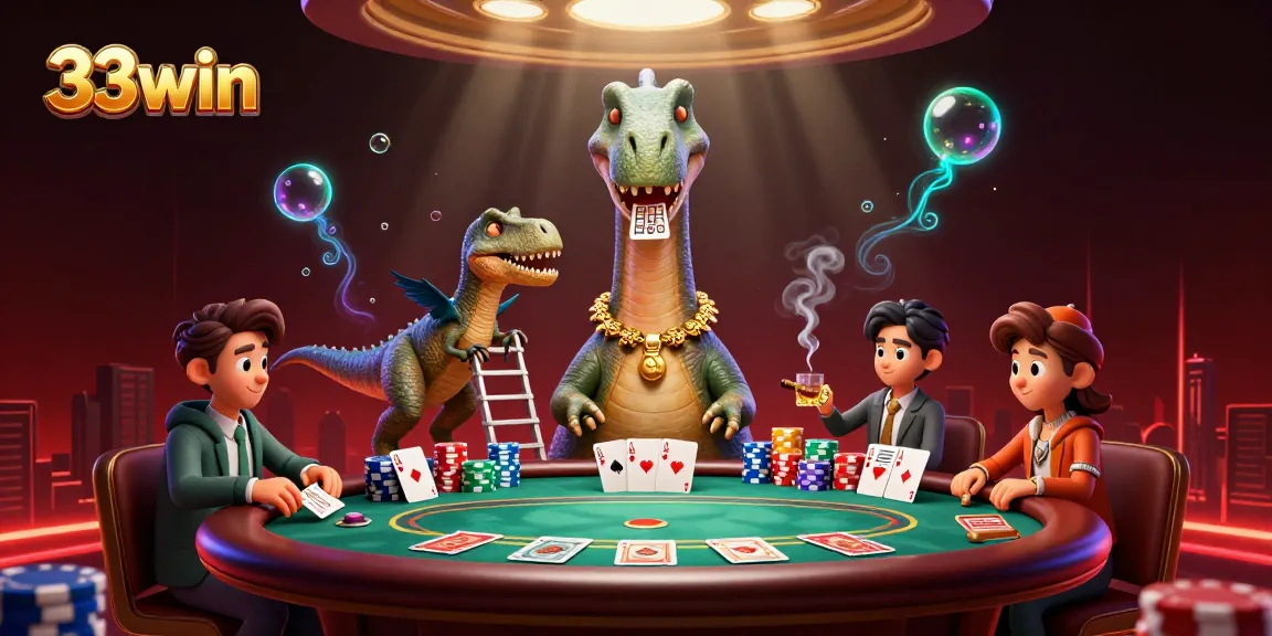 Experience thrilling gameplay at 33win with engaging poker, vibrant characters, and dynamic game elements.