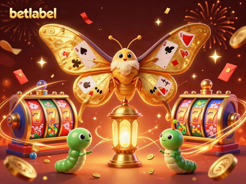 Experience winning thrills with betlabel through vibrant casino elements and engaging characters.