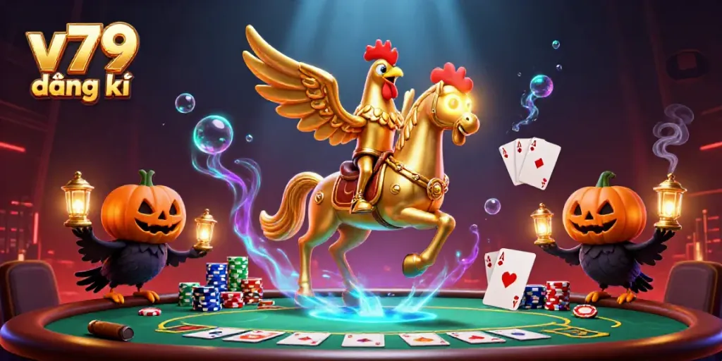 Experience v79 đăng ký by exploring a vibrant casino scene full of action and excitement.