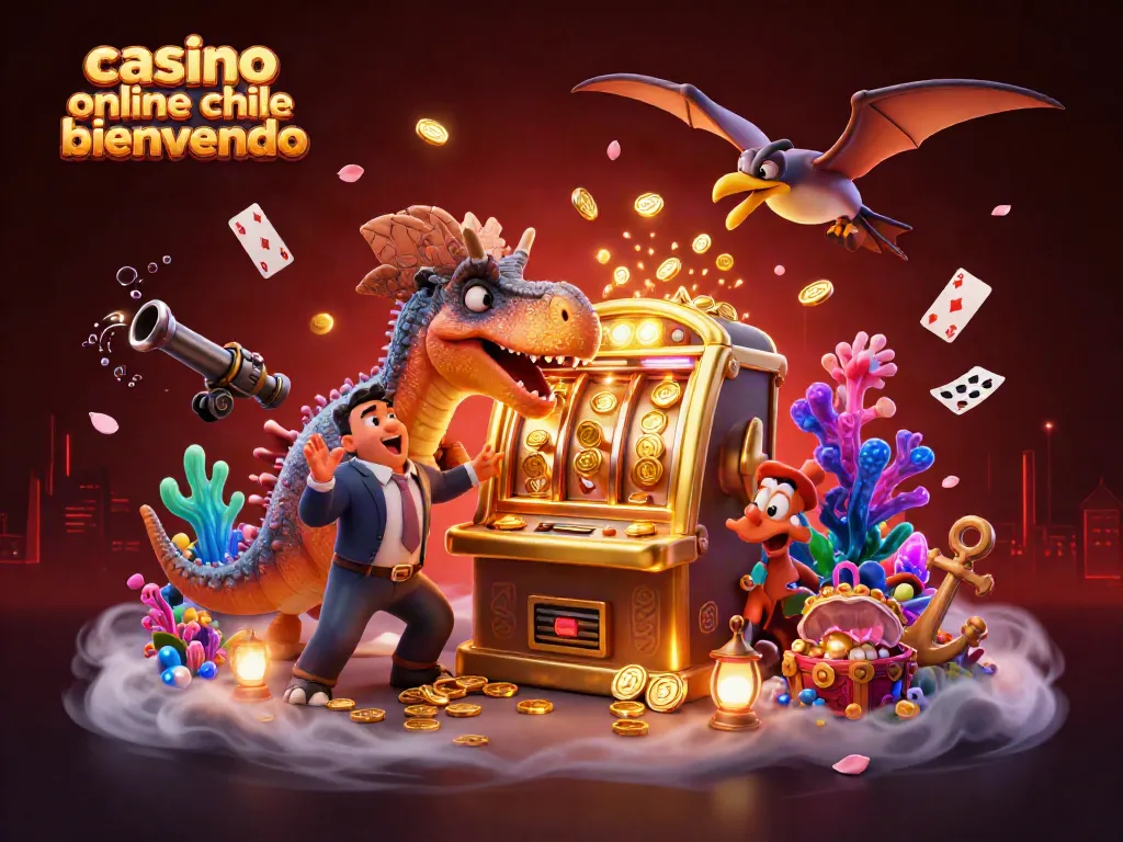 Disfruta del emocionante casino online Chile bono bienvenida con un diseño vibrante y dinámico de criaturas prehistóricas.