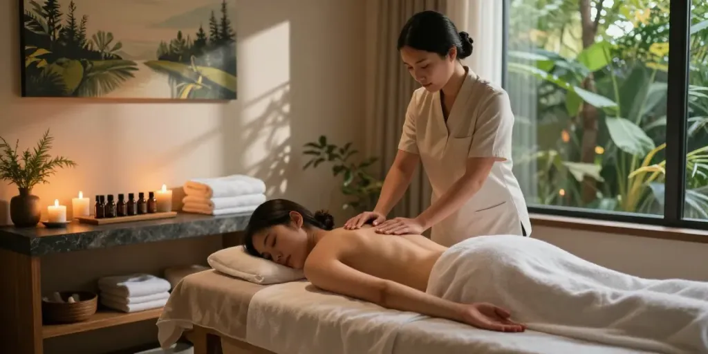Experience rejuvenating 잠실출장안마 service with soothing atmosphere and skilled therapists.