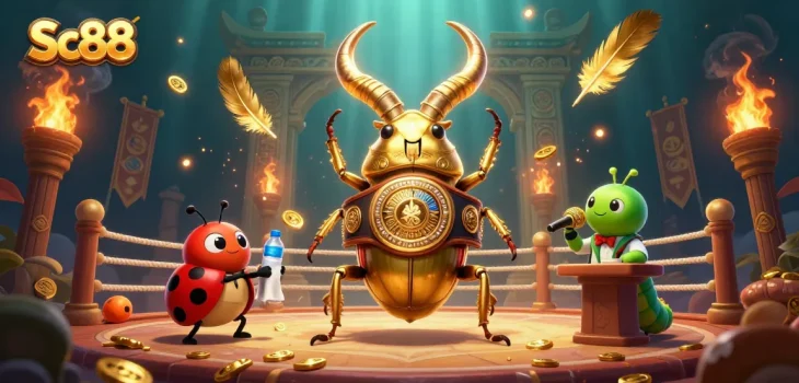 Engage with thrilling gameplay at Sc88 while enjoying a vivid casino atmosphere with vibrant characters and elements.